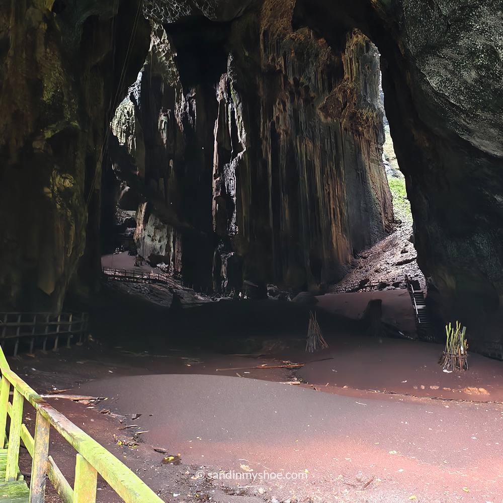 Exploring the Gomantong Caves during a Borneo safari adventure