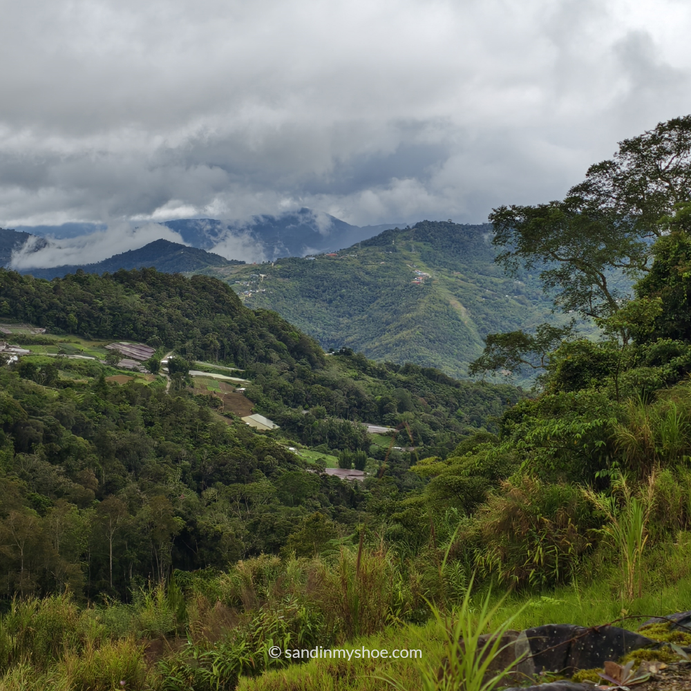 Mountain view of Kundasang