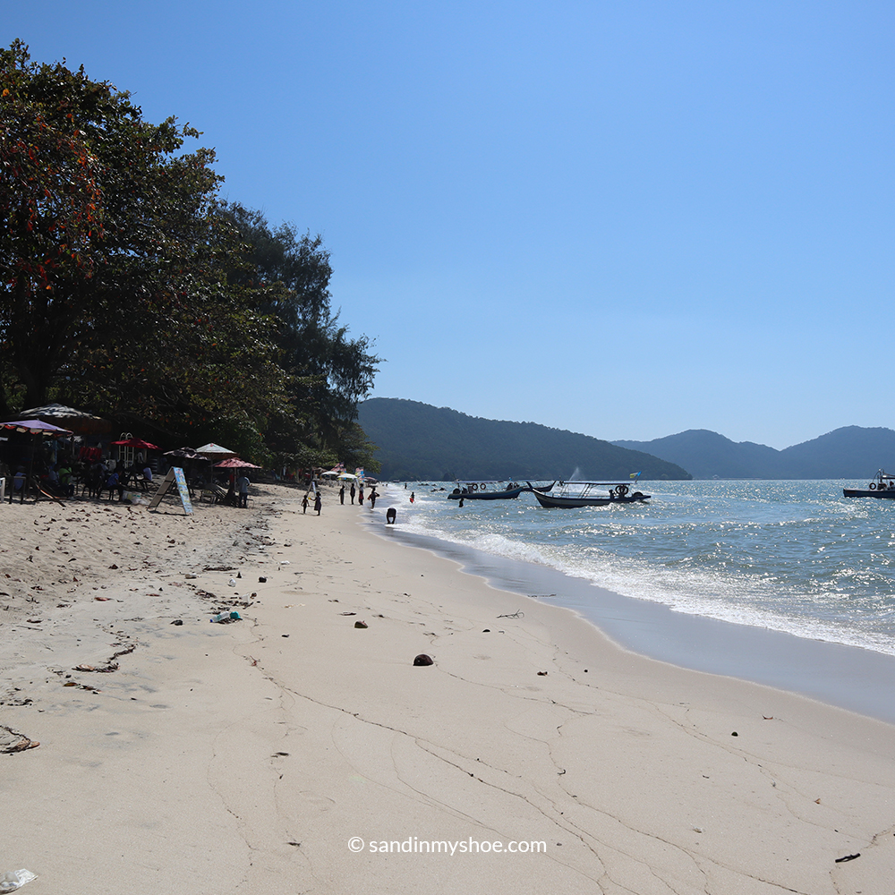 Batu Ferringhi Beach is perfect for relaxing.