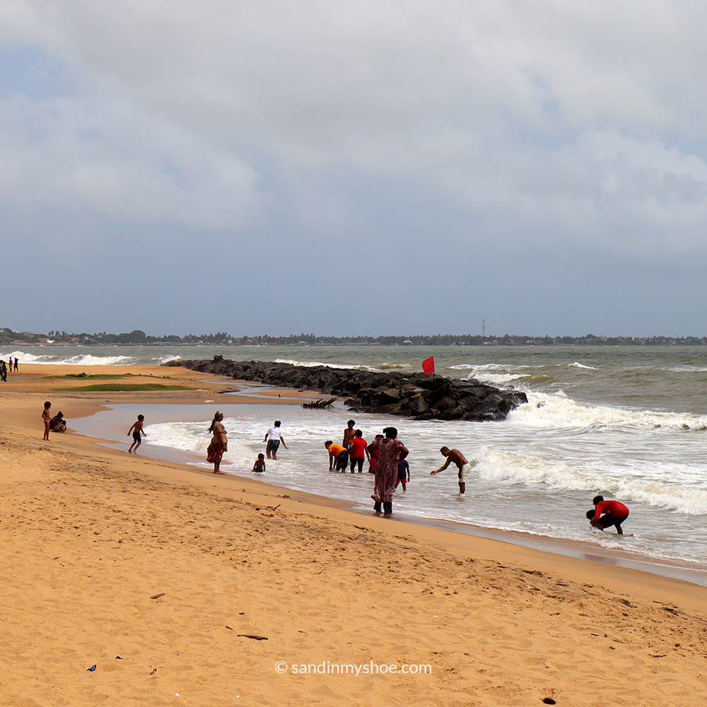 Negombo beach at golden hour — one of the relaxing Negombo things to do after landing