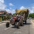 A tractor on a remote road—part of the varied traffic you’ll encounter on Sri Lanka tuk tuk routes.