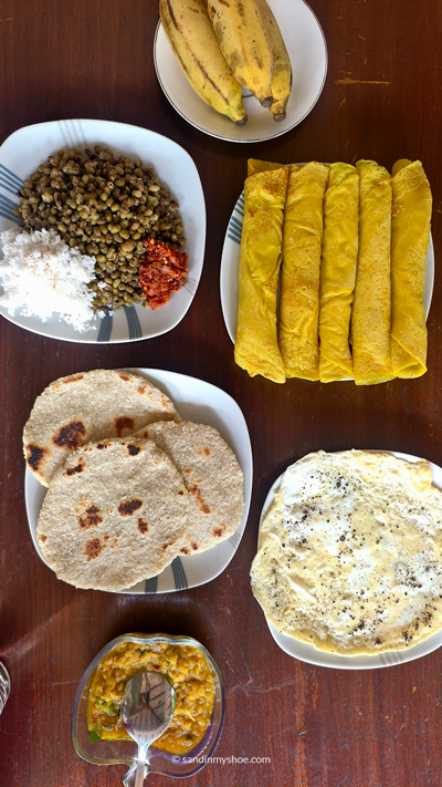 Breakfast for champions for only . A meal big enough for a small family.
