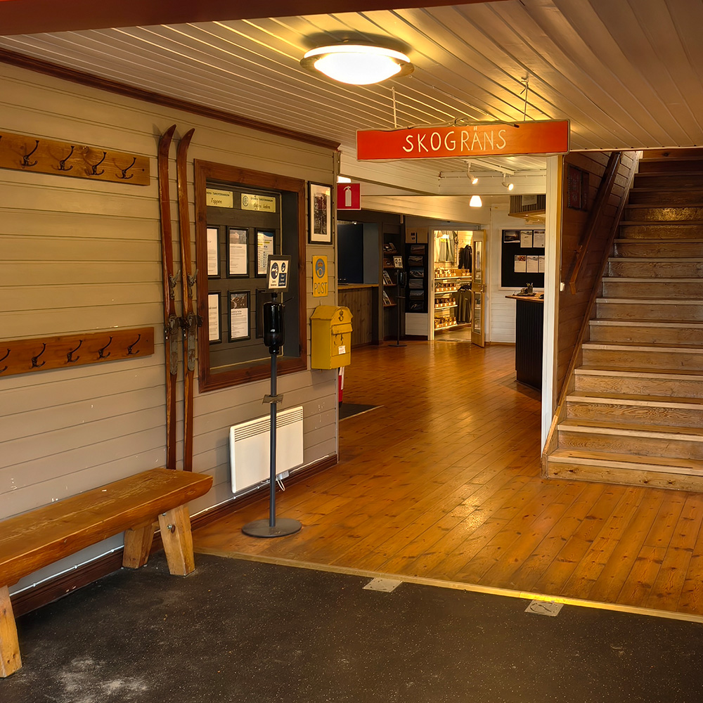 Kebnekaise fjällstation (basecamp) reception.