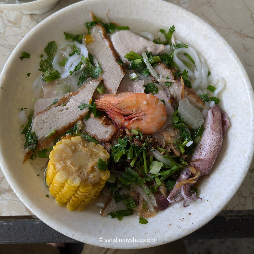 Vietnamese seafood soup