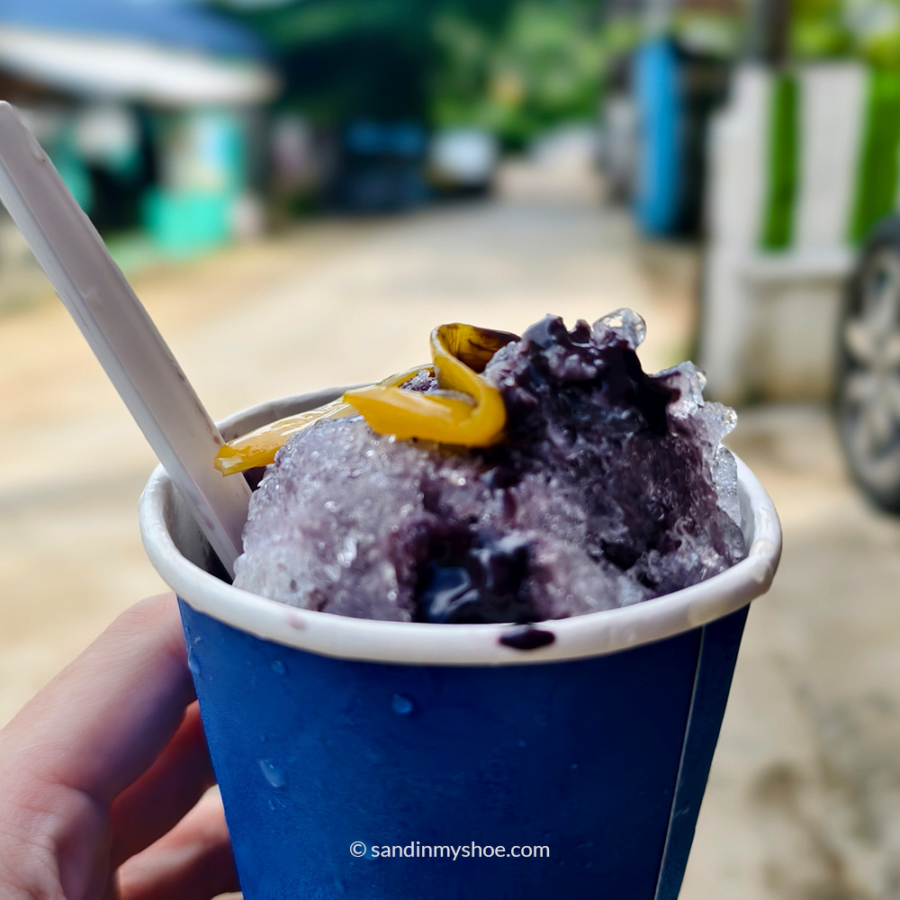 Colorful Halo-Halo dessert — sweet and budget-friendly treat in the Philippines.