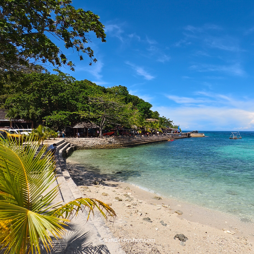 Shore of Salagdoong beach