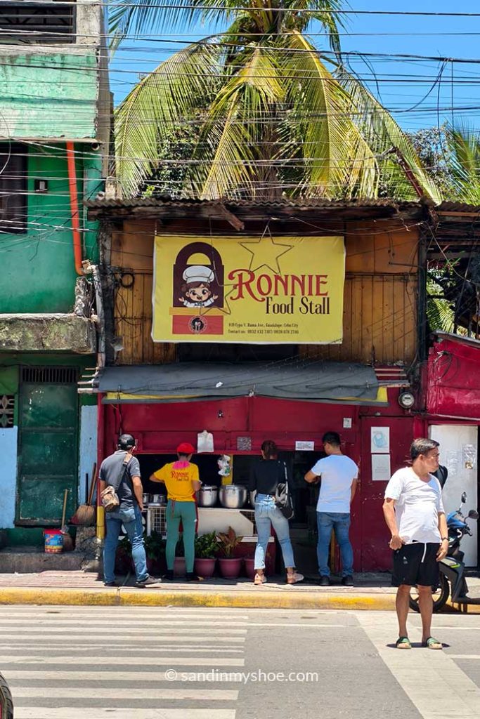Ronnie Food Stall — One of the best things to do in Cebu City is to visit a Carinderia