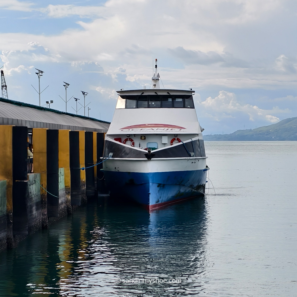 Ferry that travels between Bohol and Cebu