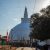 A white stupa in the Ancient City of Anuradhapura