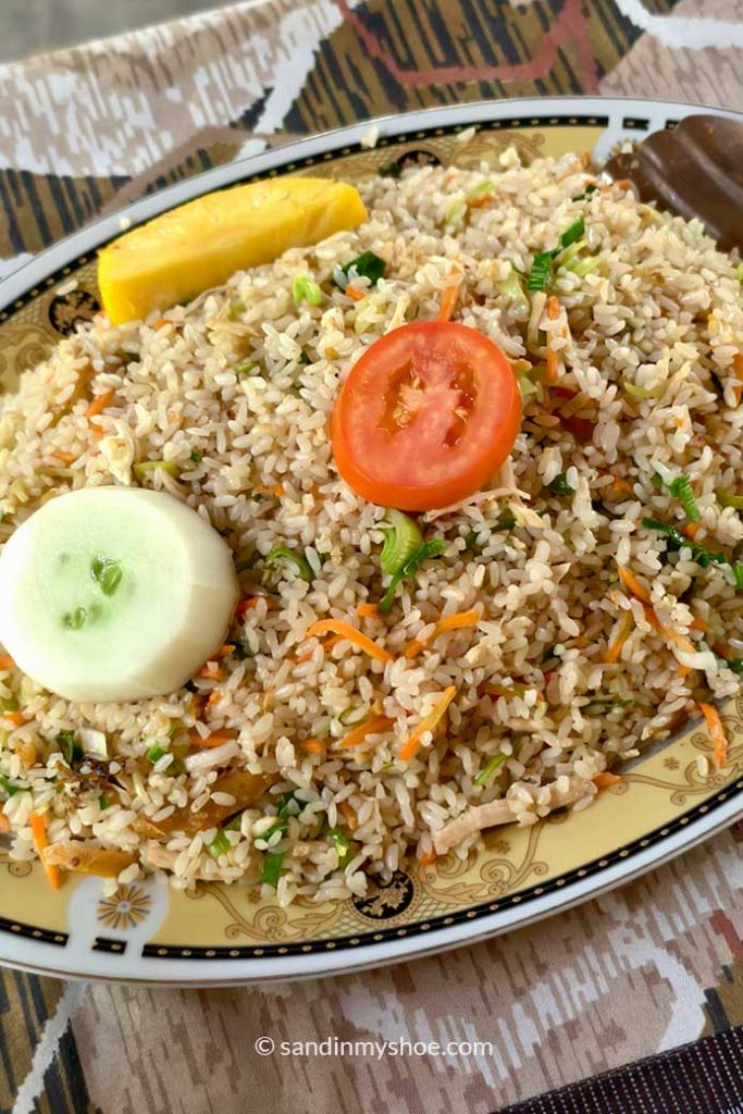 Chicken Biryani dish — traditional food in Sri Lanka