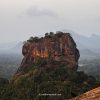 View of Sigiriya Lion Rock taken at Pidurangala Rock