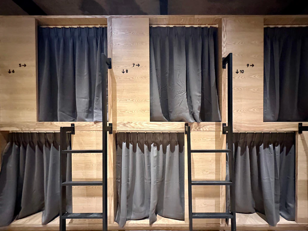Dormitory at the Frame Guesthouse in George Town, Penang
