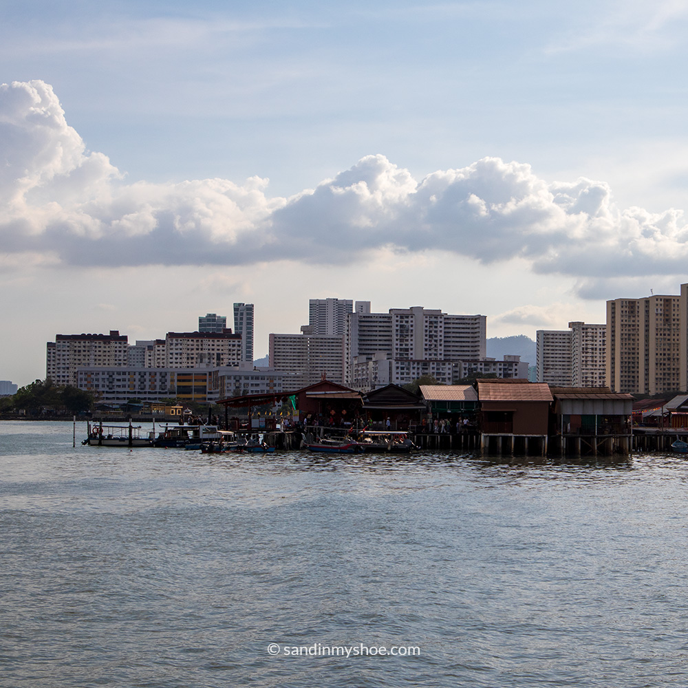 Area view of chew Jetty