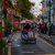 Ricksaw with passengers in George Town, Penang