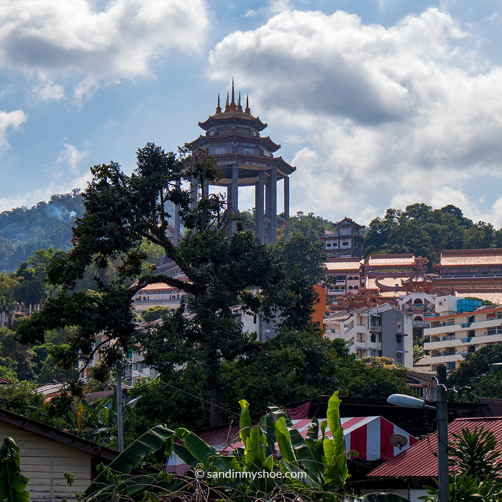 Overview of the temple area.