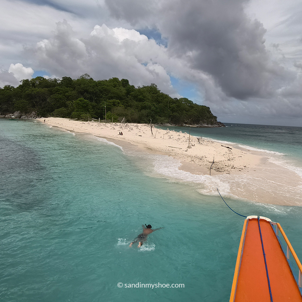 One of the secluded islands in Palawan, Philippines.