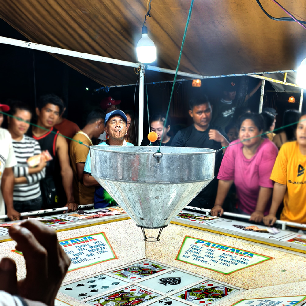 ping-pong casino in a Sibaltan village.