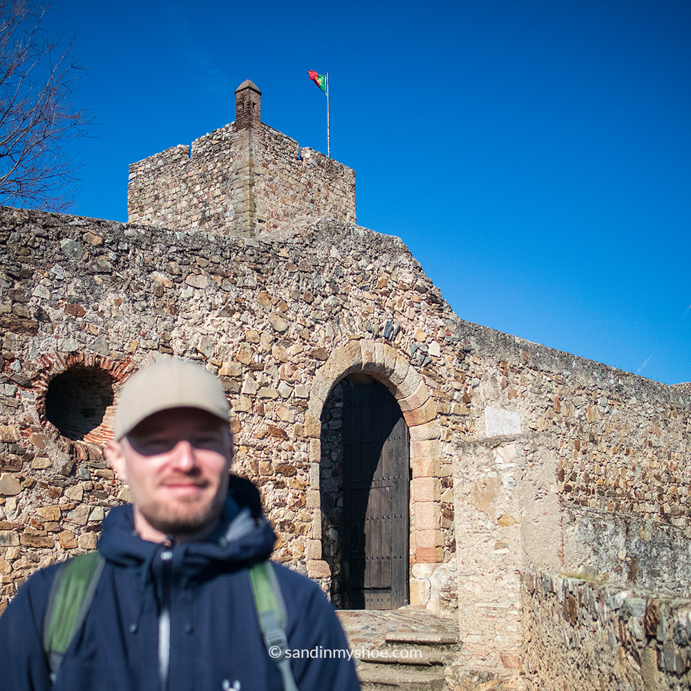 Petteri at one of the entrances.