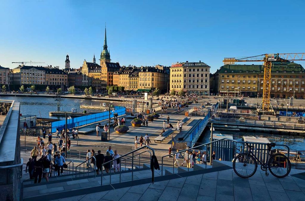 Slussen in Stockholm.