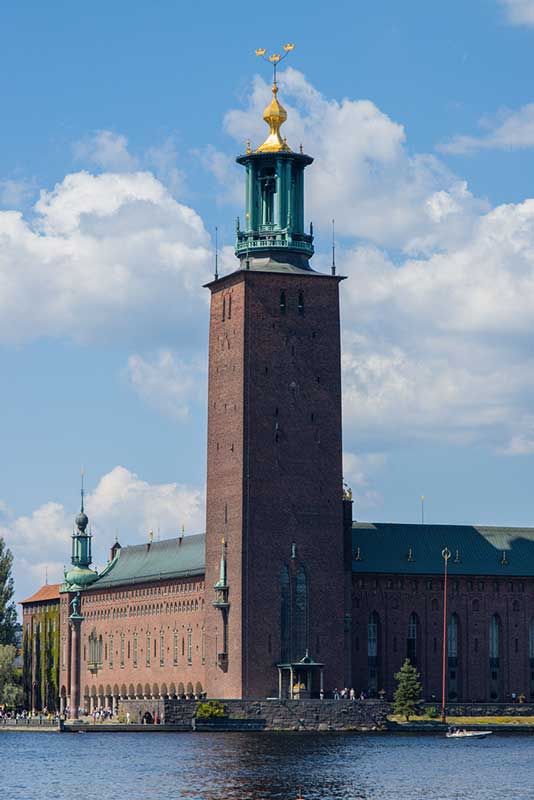 Town Hall in Stockholm.