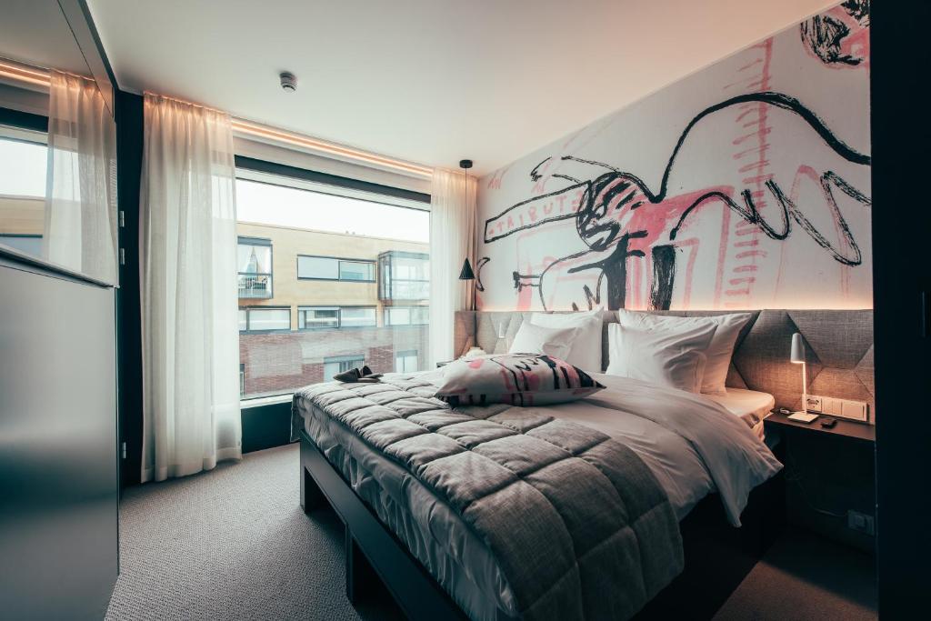 Double Room at Hotel Ax in Helsinki.