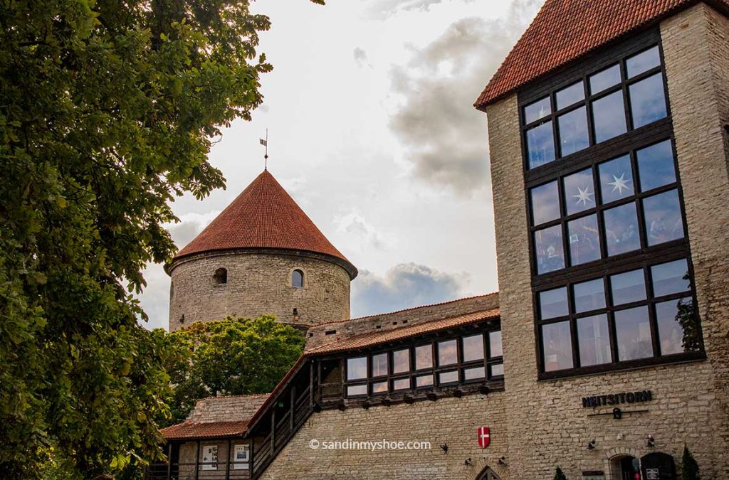 Entrance to the Kiek in de Kök Museum in Tallinn.
