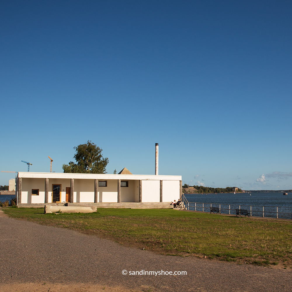 Kulttuurisauna in Helsinki, offering a tranquil sauna experience away from the crowds.