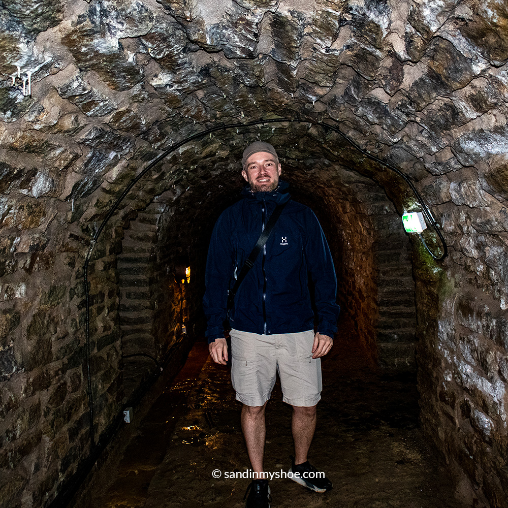 Petteri in the Narva bastions.